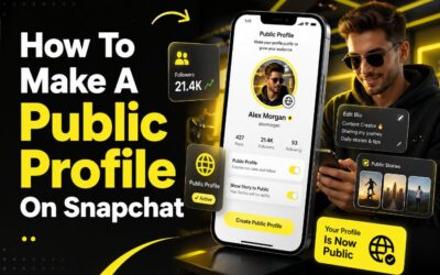 How To Make A Public Profile On Snapchat Fast