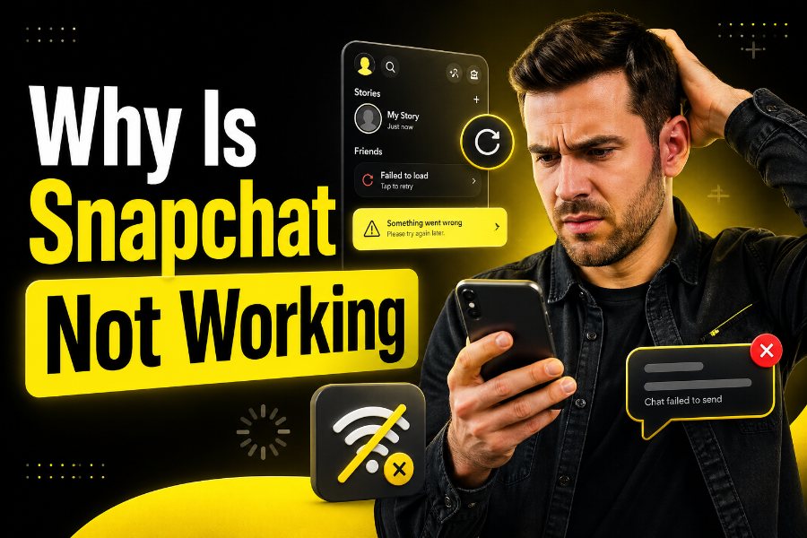 why is snapchat not working